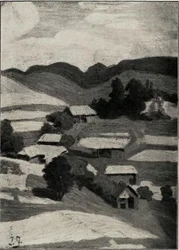 Villaggio nel retroterra di Bohinj